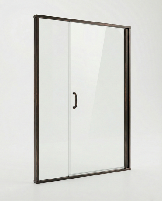 Oil Rubbed Bronze Door & Panel 48" x 68-5/8" AquaglideXP