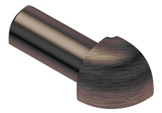 Oil Rubbed Bronze Rounded Edge 3/8" Corner