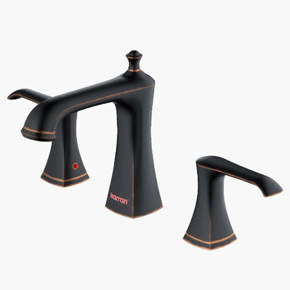 Oil-Rubbed Bronze Woodburn Three Hole Faucet 6-1/4"