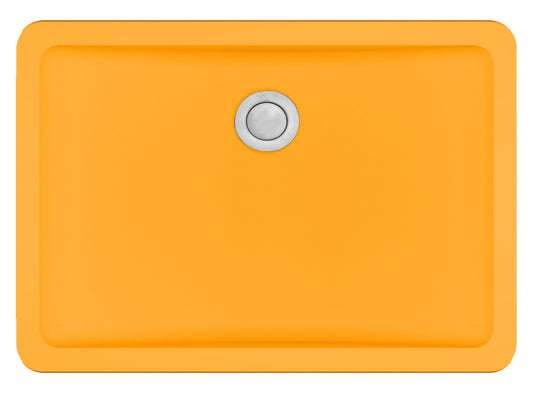 Orange Vanity Bowl Seamless Undermount Sink 20"