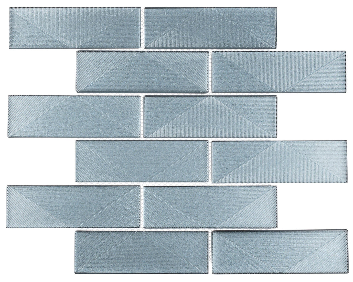 Pyradime Jaspin Maze 12x12 Glass Mosaic