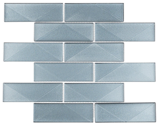 Pyradime Jaspin Maze 12x12 Glass Mosaic
