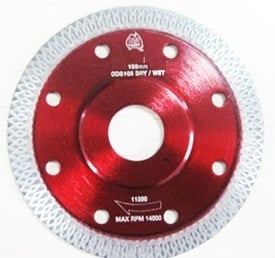 Phantom Mesh Dry Wet Porcelain Blade 7"