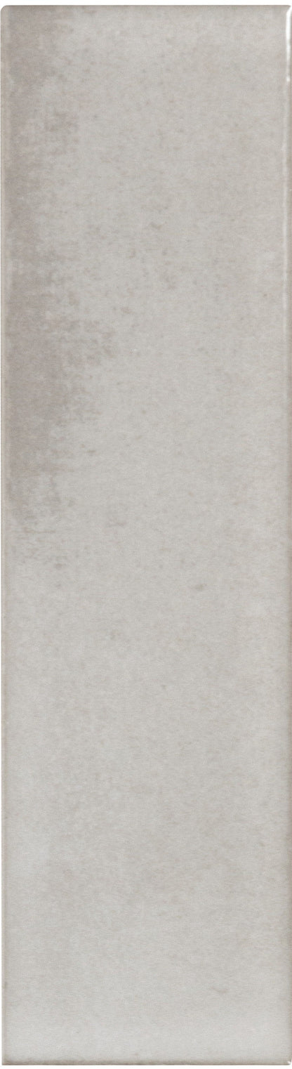 Rectangular gray tile with a subtle texture