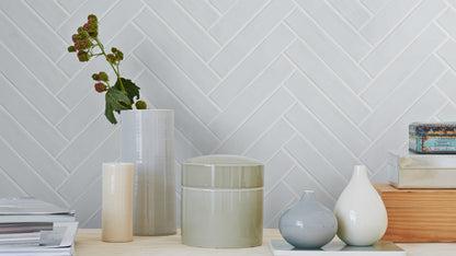 Quelline Velveteen Sky 2x10 Ceramic Tile
