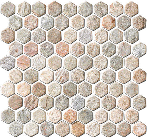 Desert Sage Hexagon 1x1
