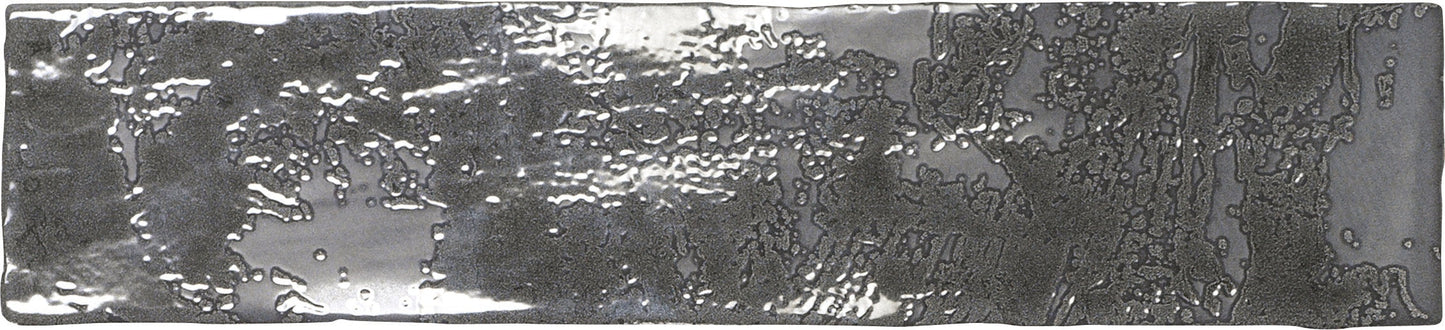 Rain Drops Raven Shower 3x12 Ceramic Tile