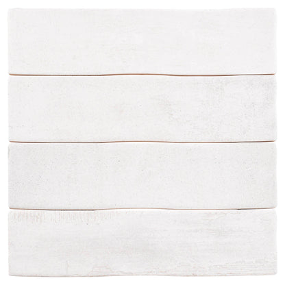 Rythmique White 3x12 Ceramic Tile
