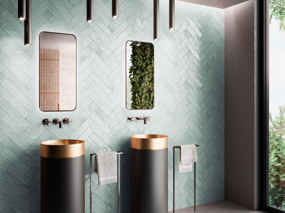 Rythmique Green 3x12 Ceramic Tile