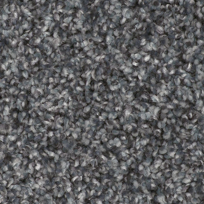 Close-up of gray textured carpet