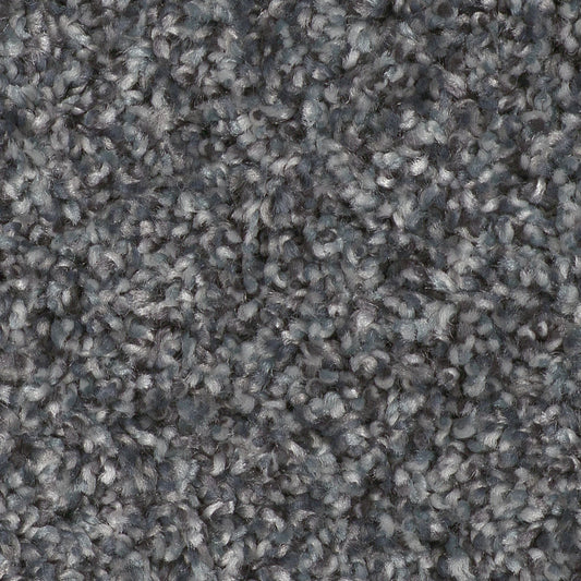 Close-up of gray textured carpet
