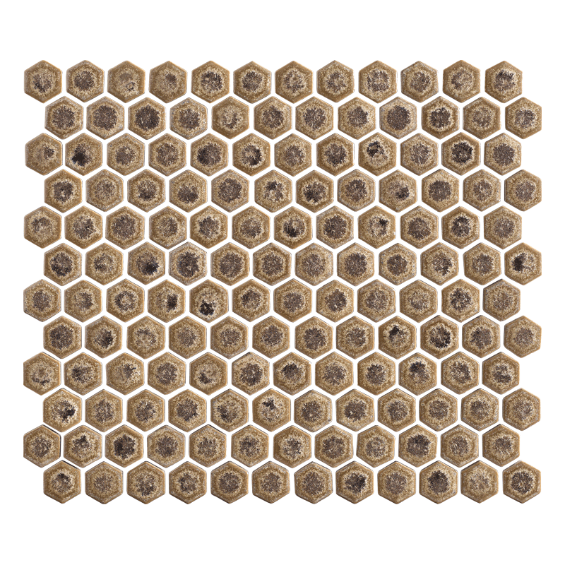 Rustic Sunset Hexagon 1x1