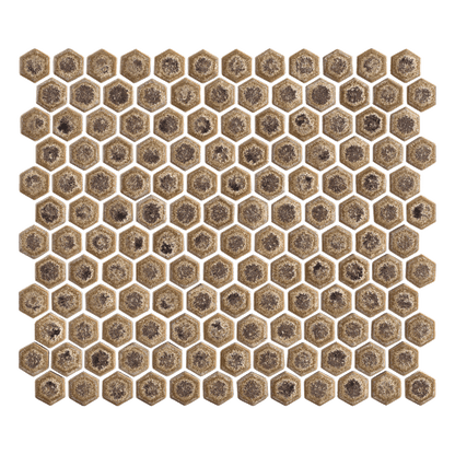 Rustic Sunset Hexagon 1x1