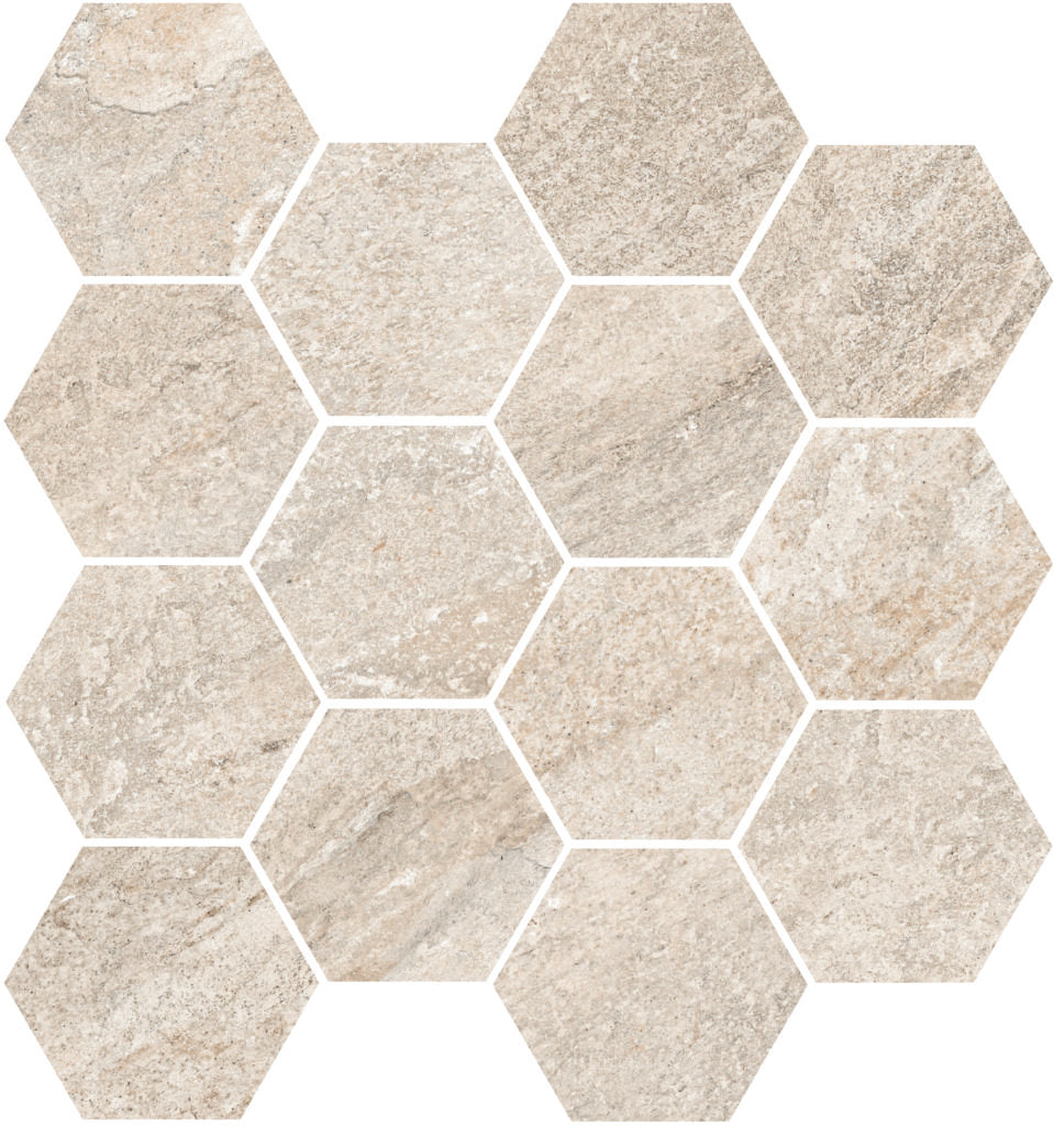 Sand Hexagon 3x3 Matte