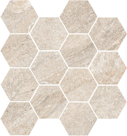 Sand Hexagon 3x3 Matte
