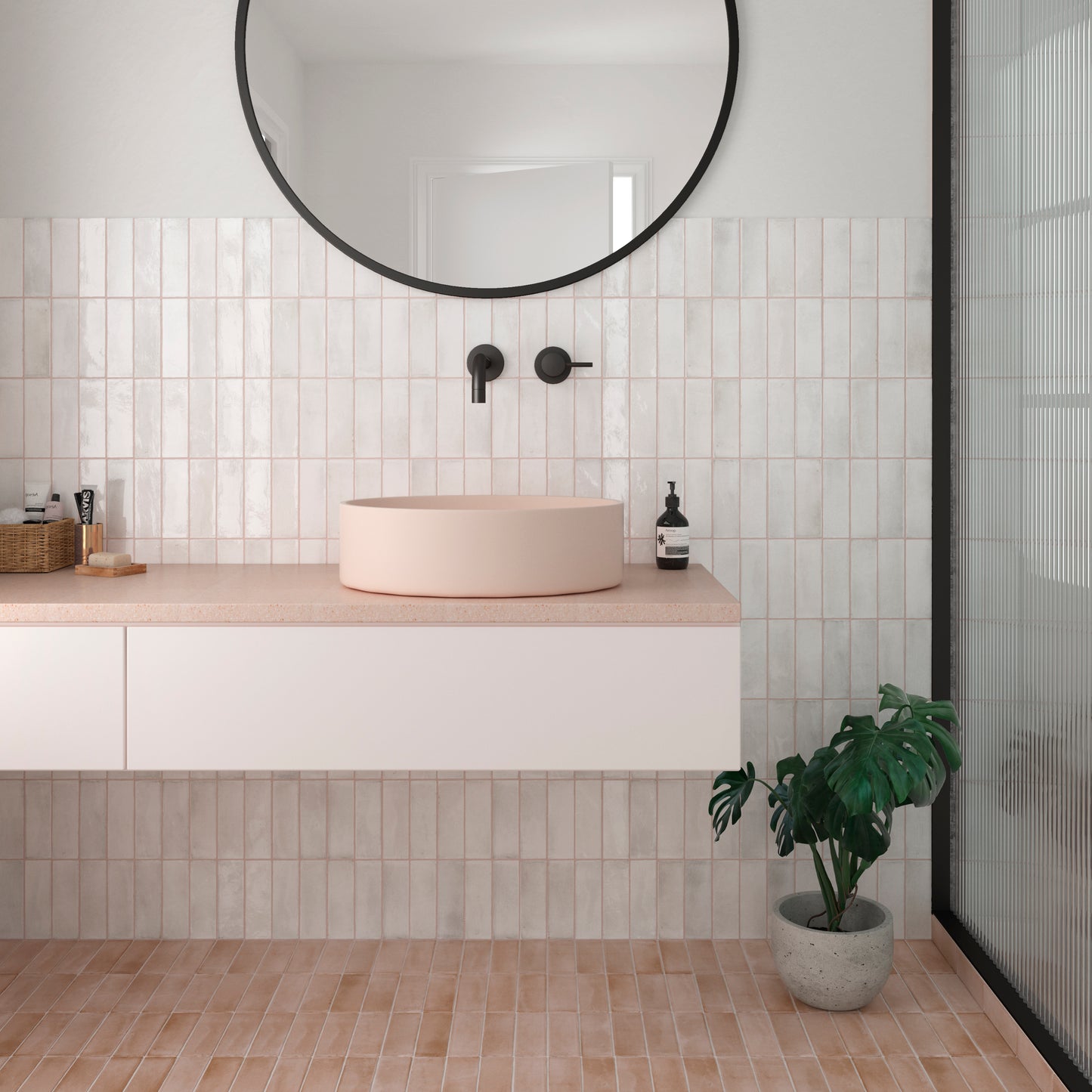 White 2x6 Glossy
