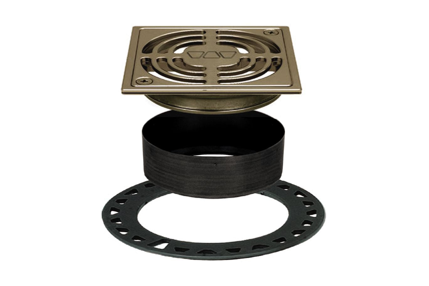 Brushed Nickel Contour 4x4