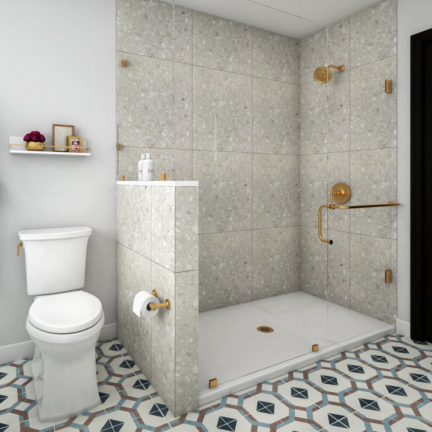 Shower Base 36x66 Center Drain