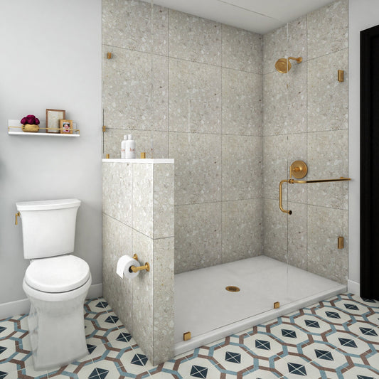 Shower Base 36x66 Center Drain