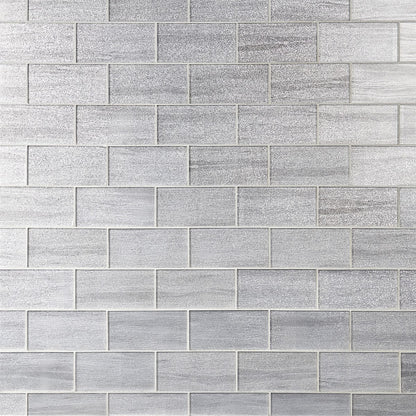 Pattern of gray rectangular tiles