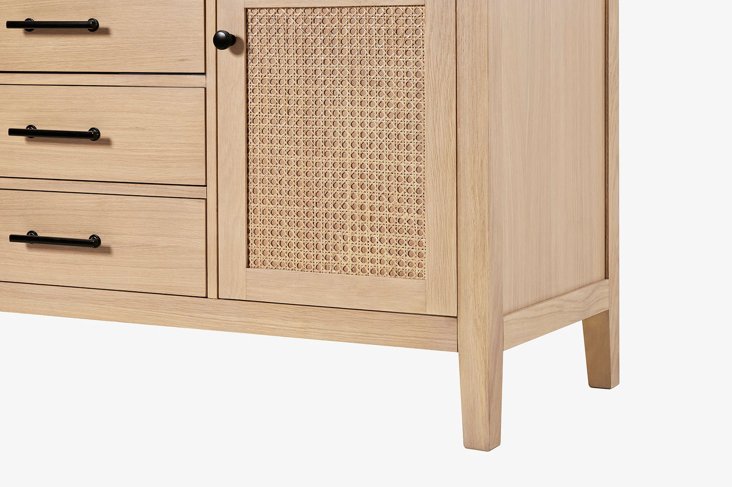 Single Sink White Oak 60" Vanity