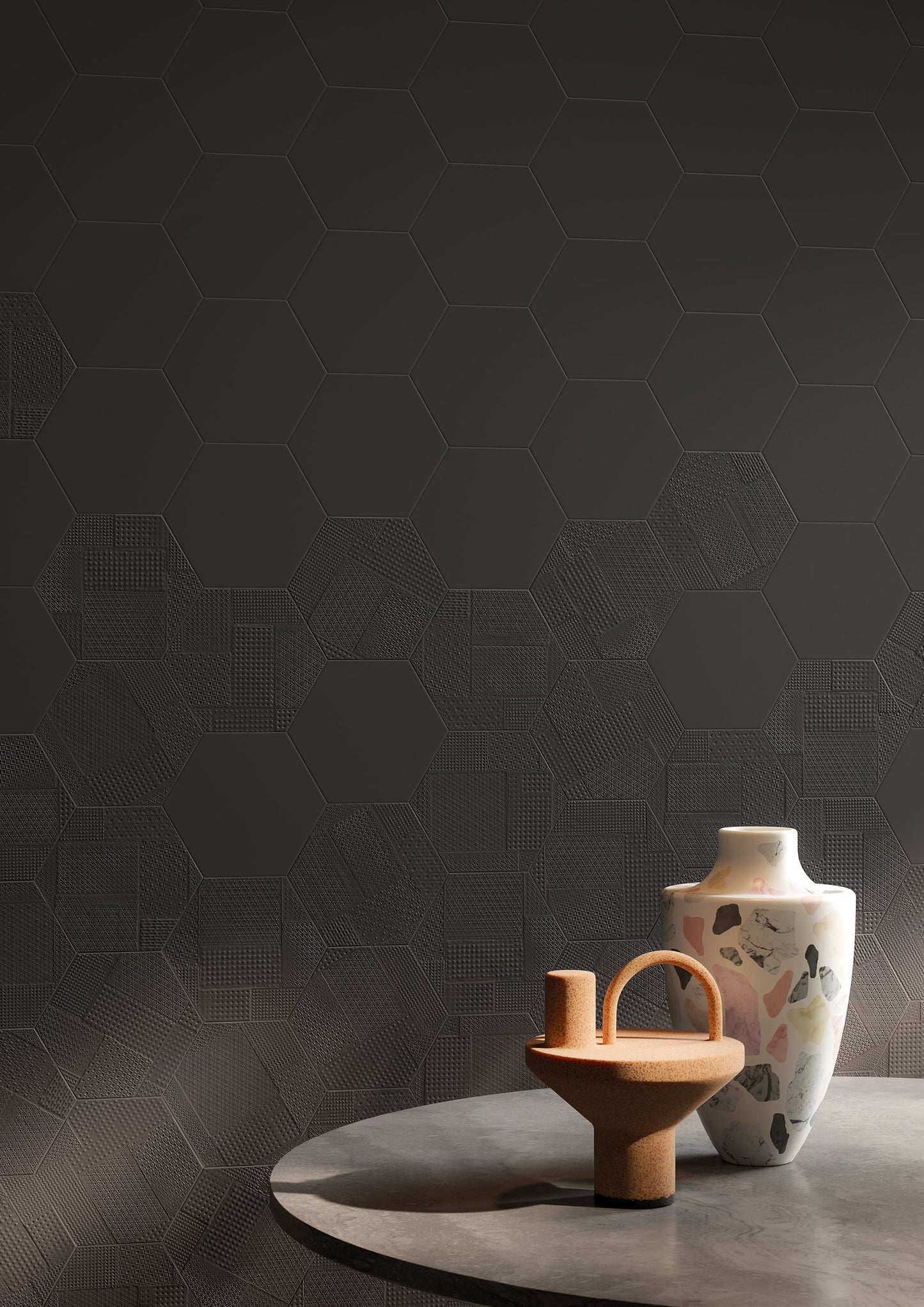 Skin Mamba 8x7 Hex Tex Porcelain Tile