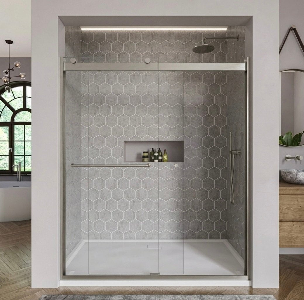 Slider 56" - 60" Bushed Nickel