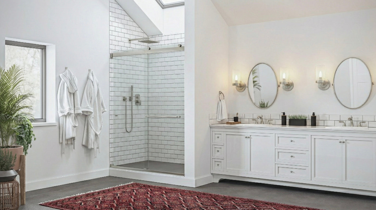 Slider 56" - 60" Bushed Nickel