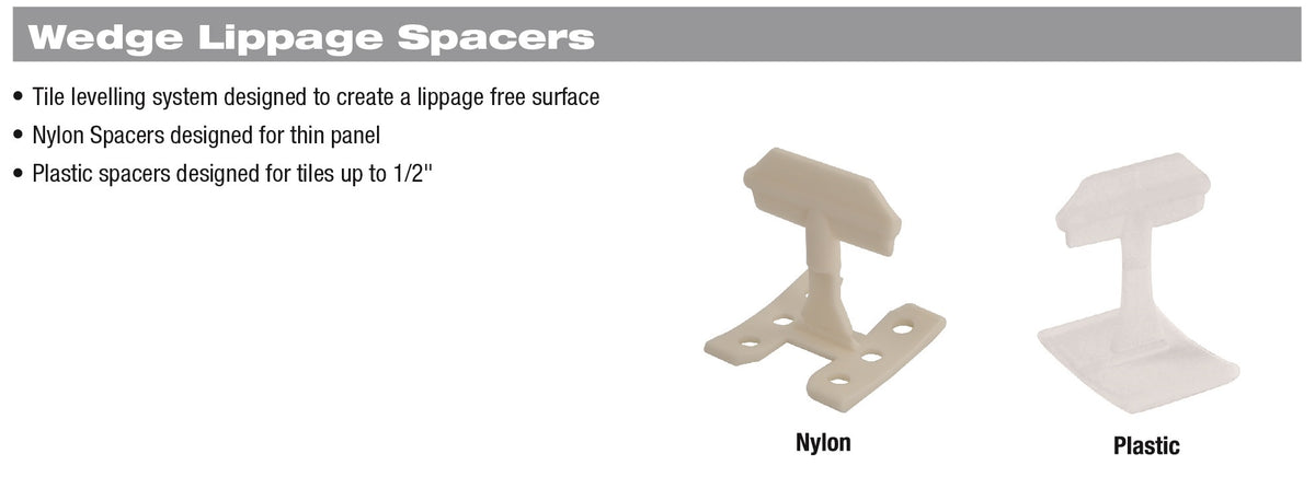 Spacers For Wedge Lippage System 1/16", 2,000 Bucket