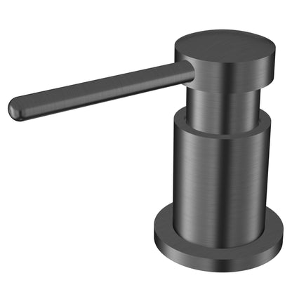 Spot-Free Gunmetal Grey Soap Dispenser 11-3/4"