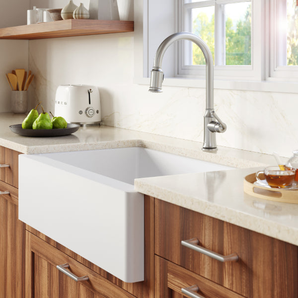 Stainless Steel Auburn Faucet 16-1/2"