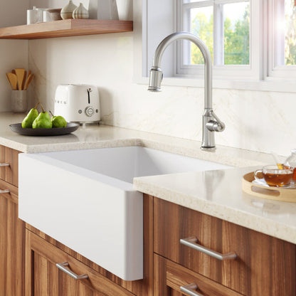 Stainless Steel Auburn Faucet 16-1/2"