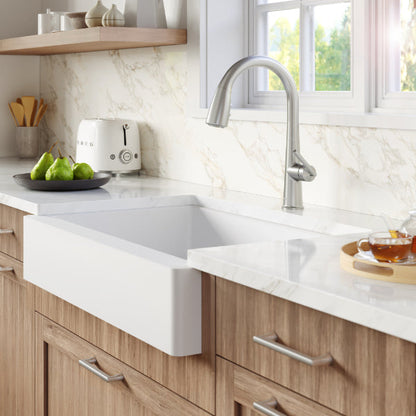 Stainless Steel Kentland Faucet 15-1/2"