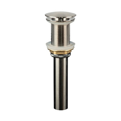Stainless Steel Pop Up Without Overflow 8-3/8"