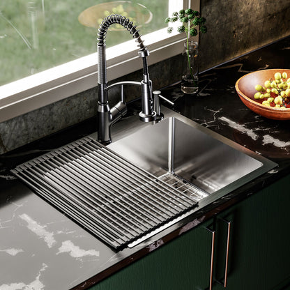 Stainless Steel Single Bowl Top Mount 16ga Sink 25"