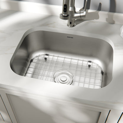 Stainless Steel Single Bowl Undermount Sink 23-3/8"