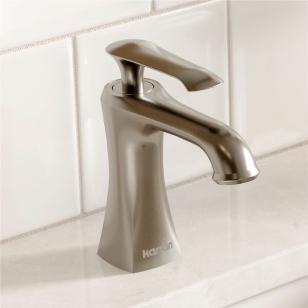 Stainless Steel Woodburn Single Hole Faucet 6-5/8"