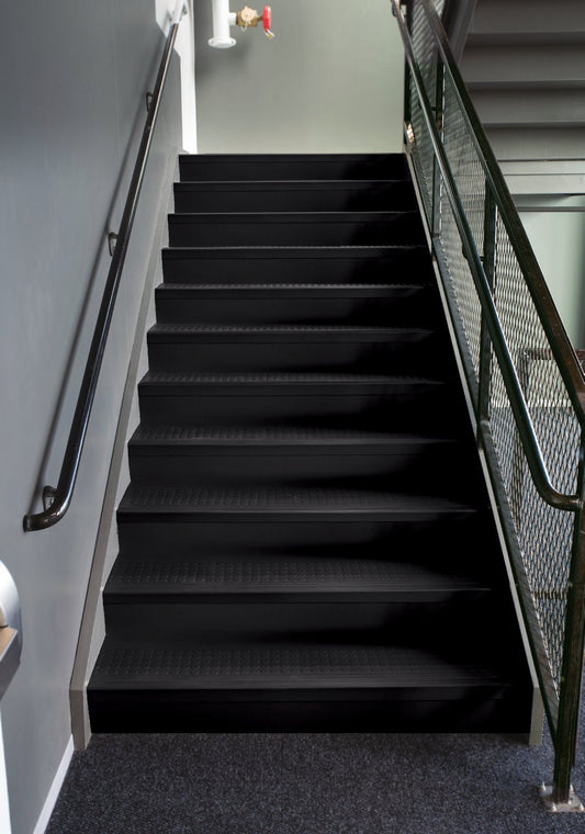 Black Stair Tread 48"