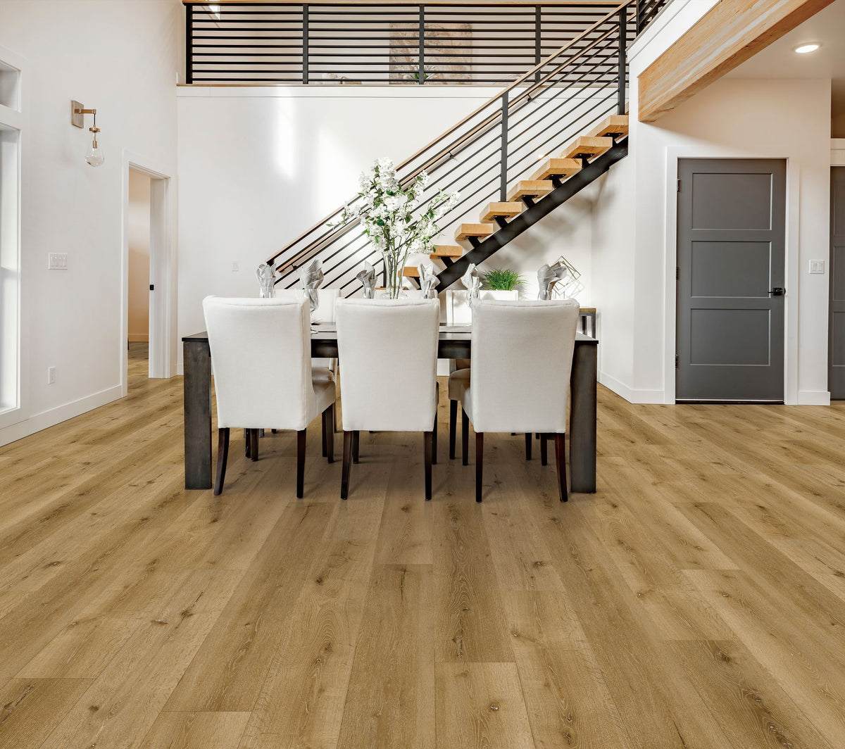 Sunbleached Oak room scene