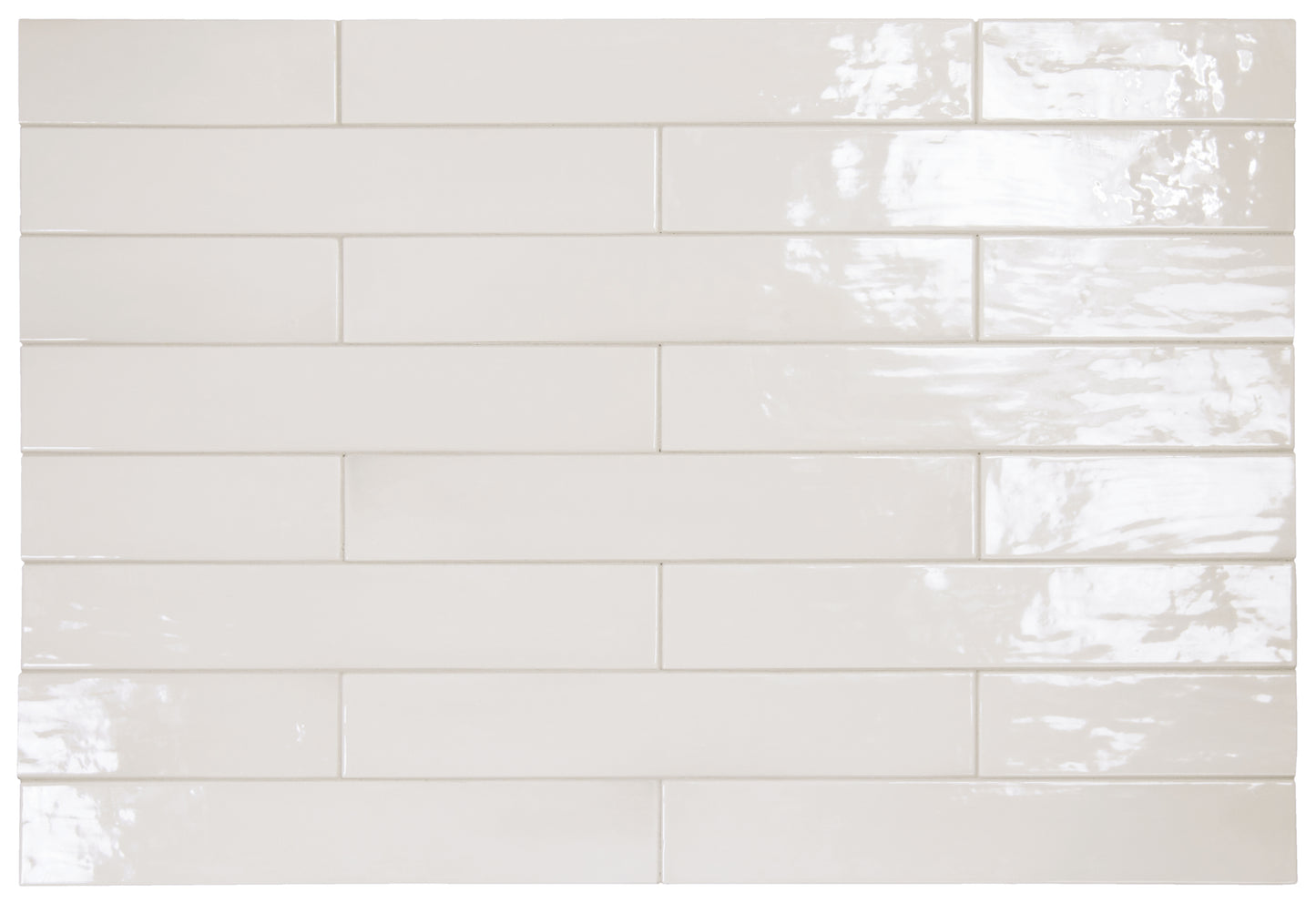 White 2.5x16 Glossy