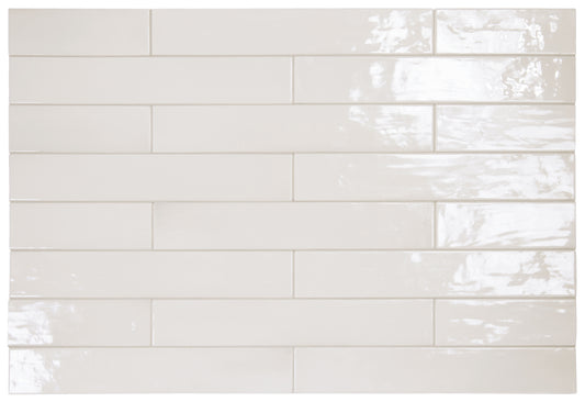 White 2.5x16 Glossy