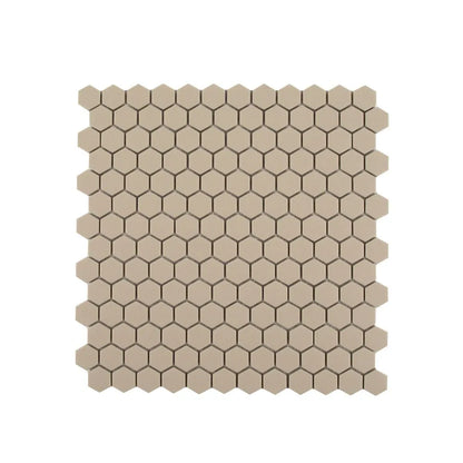Taupe Hexagon 1x1