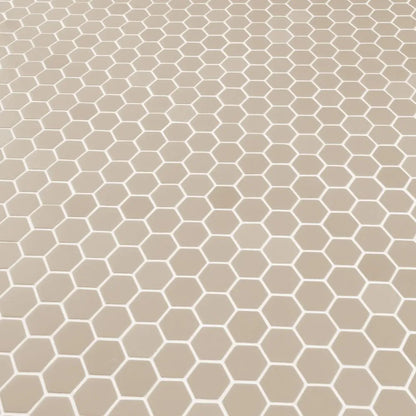 Taupe Hexagon 1x1