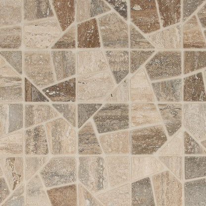 Taupe Terrain Mosaic 12x12