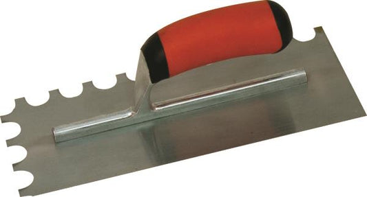 U-Shaped Notched Trowel 3/4"