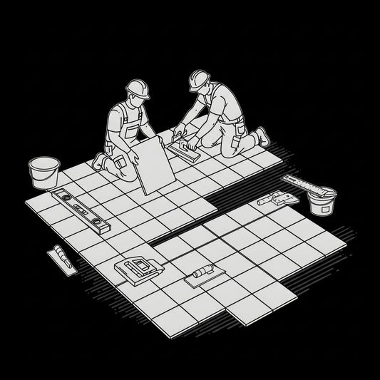 Installation Tile provided by Licensed Subcontractor