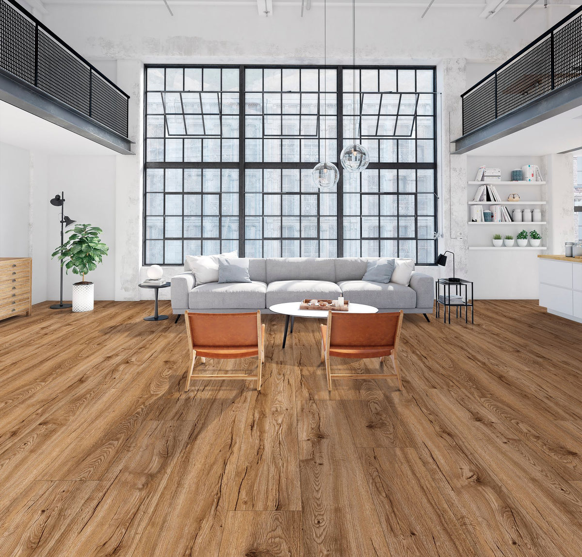 Timber Beam room scene