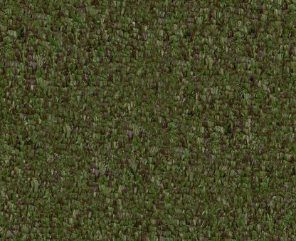 Close-up of a textured green fabric surface