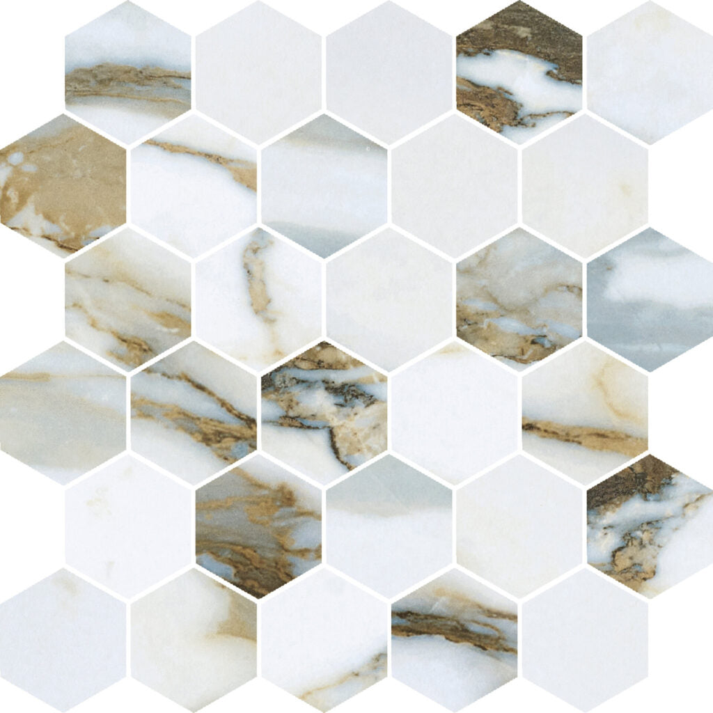 Tropical Breeze Hexagon 2x2 Matte