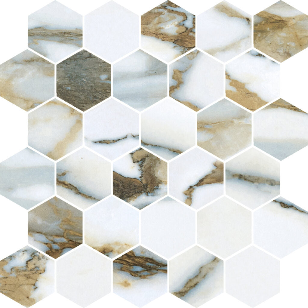 Tropical Breeze Hexagon 2x2 Polished
